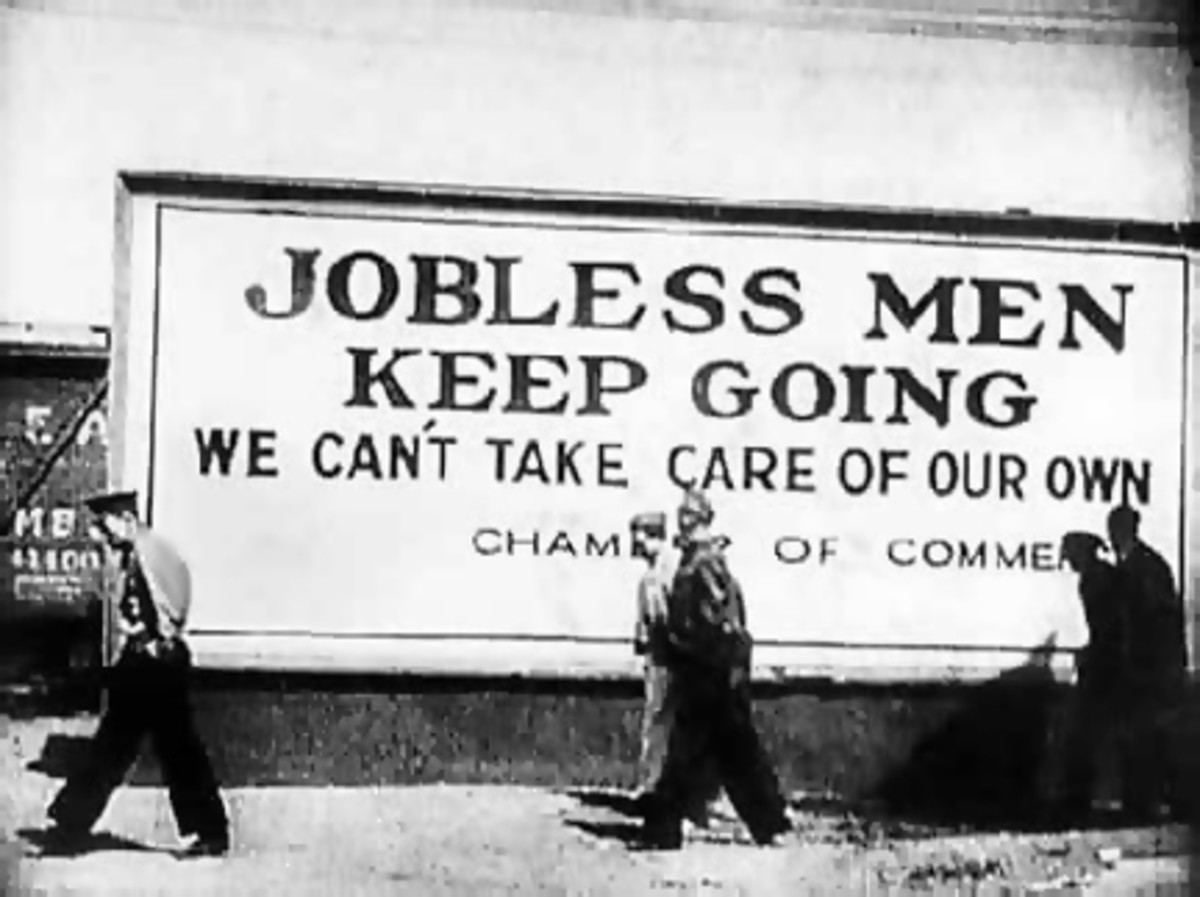 Unemployed Men During the Great Depression