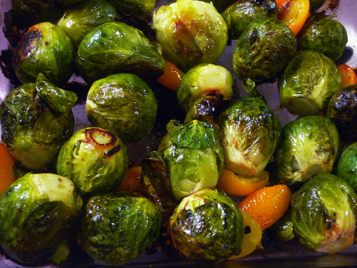 Roasting Brussels sprouts in the oven transforms their flavor.