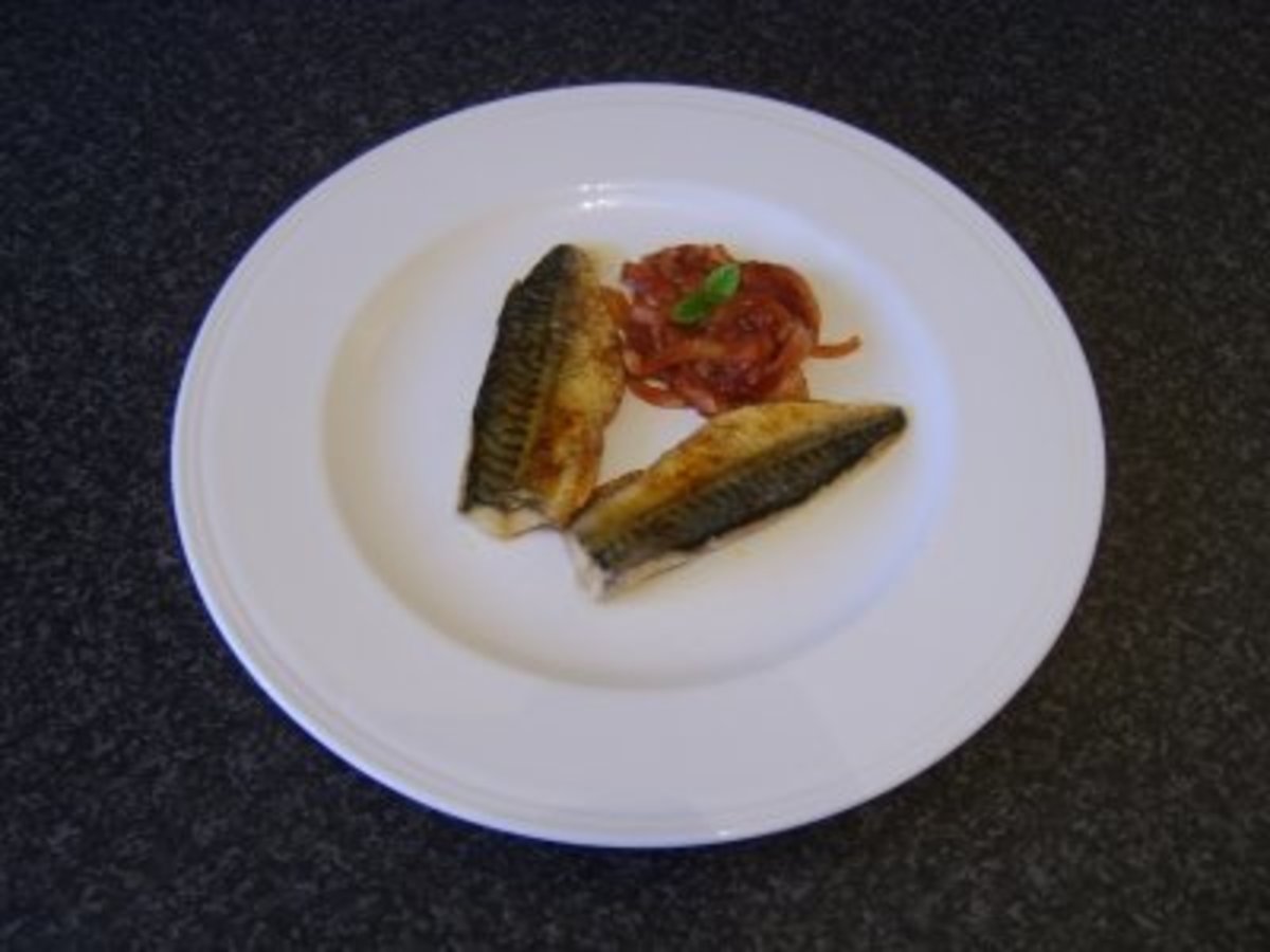 Spicy Pan Fried Mackerel Fillets