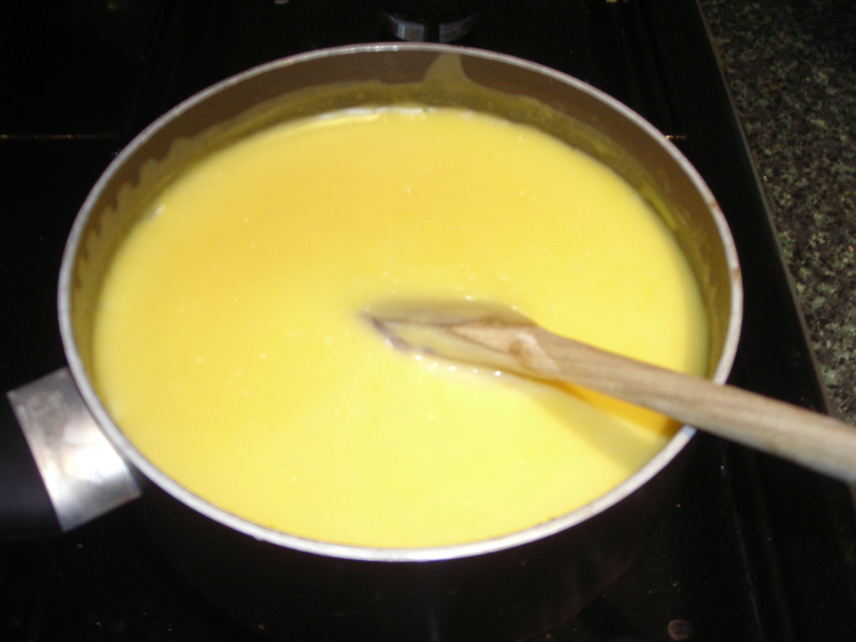 You can also make your own custard at home
