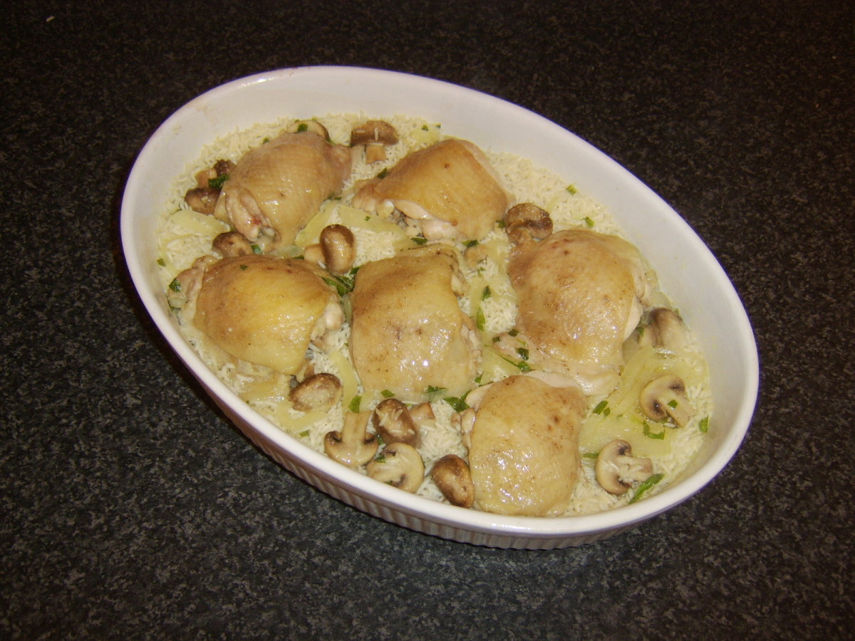 Chicken and Rice Casserole Recipe - Delishably