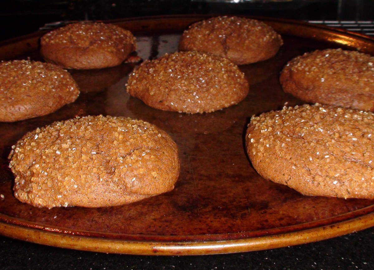 how-to-make-coconut-oil-ginger-molasses-cookies-delishably