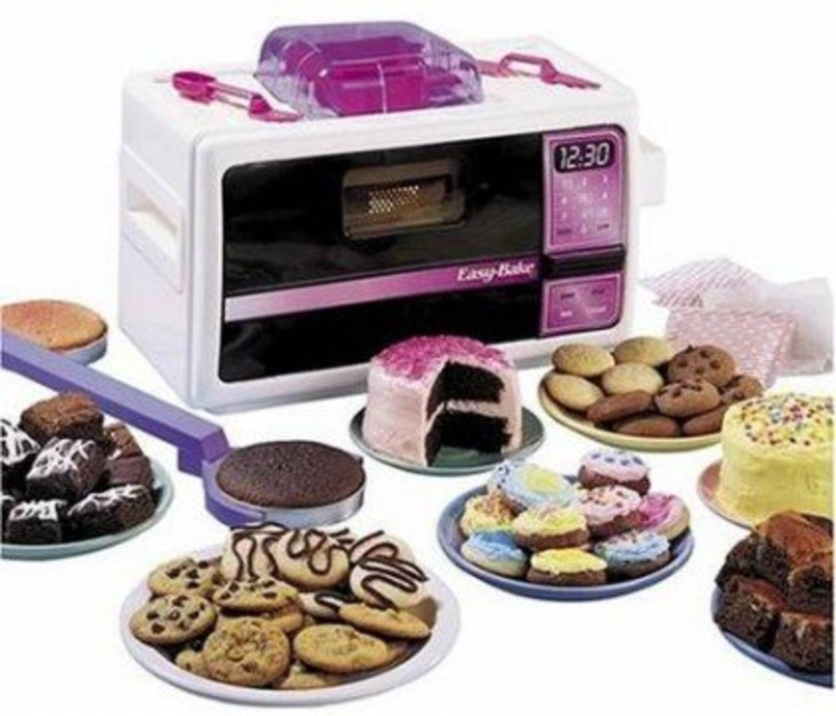 ~TASTY~HOMEMADE EASY BAKE OVEN PIZZA CAKE and FROSTING MIXES SET OF 20 BROWNIE 
