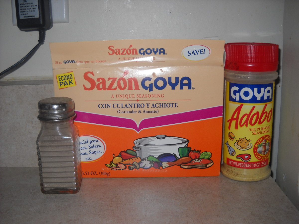 Goya Ham Flavor, Seasonings from Puerto Rico, Adobos de Puerto