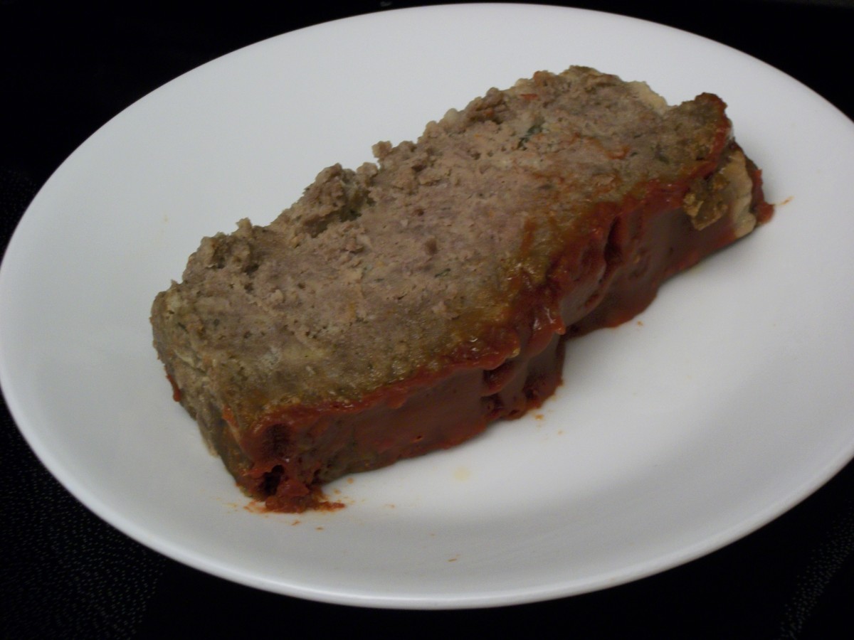 Meatloaf made with Hidden Valley Ranch Dressing Mix