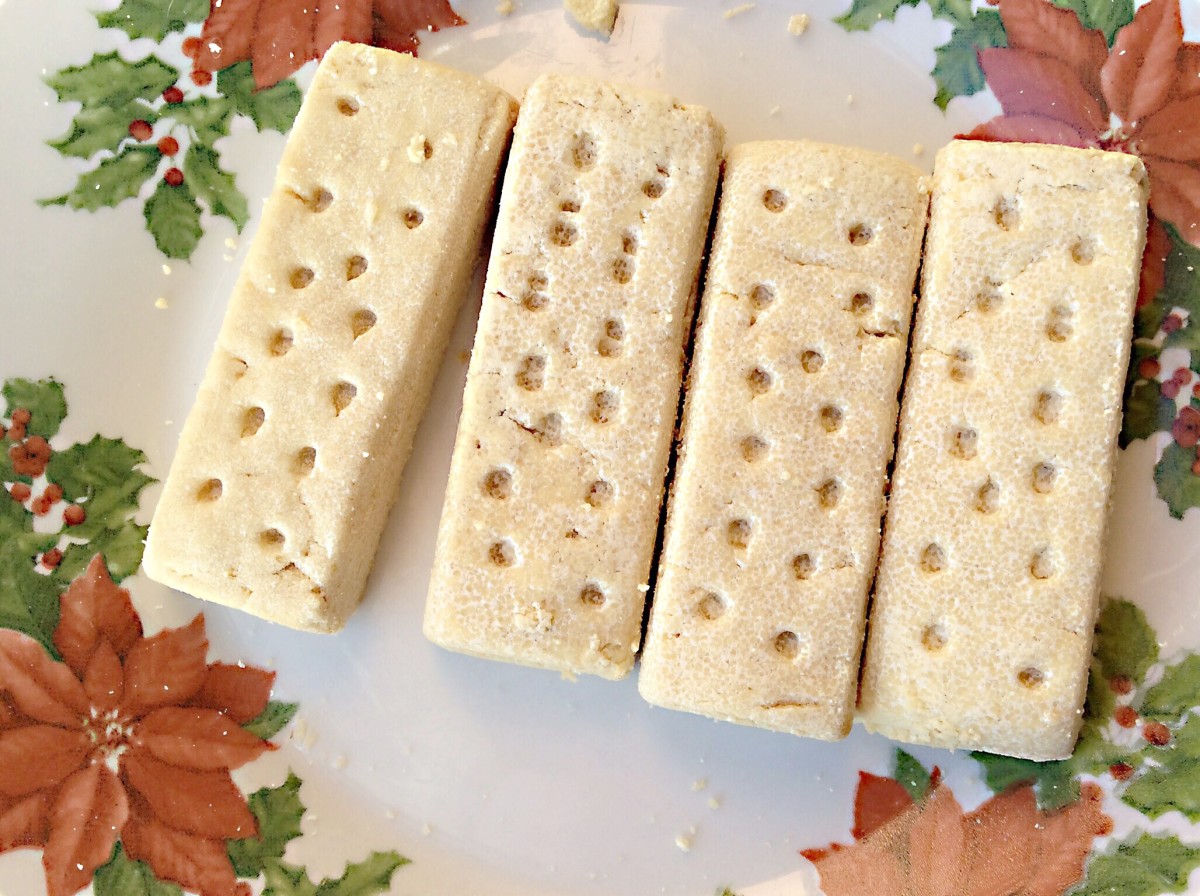 Rectangular shortbread biscuits are often referred to as "fingers."