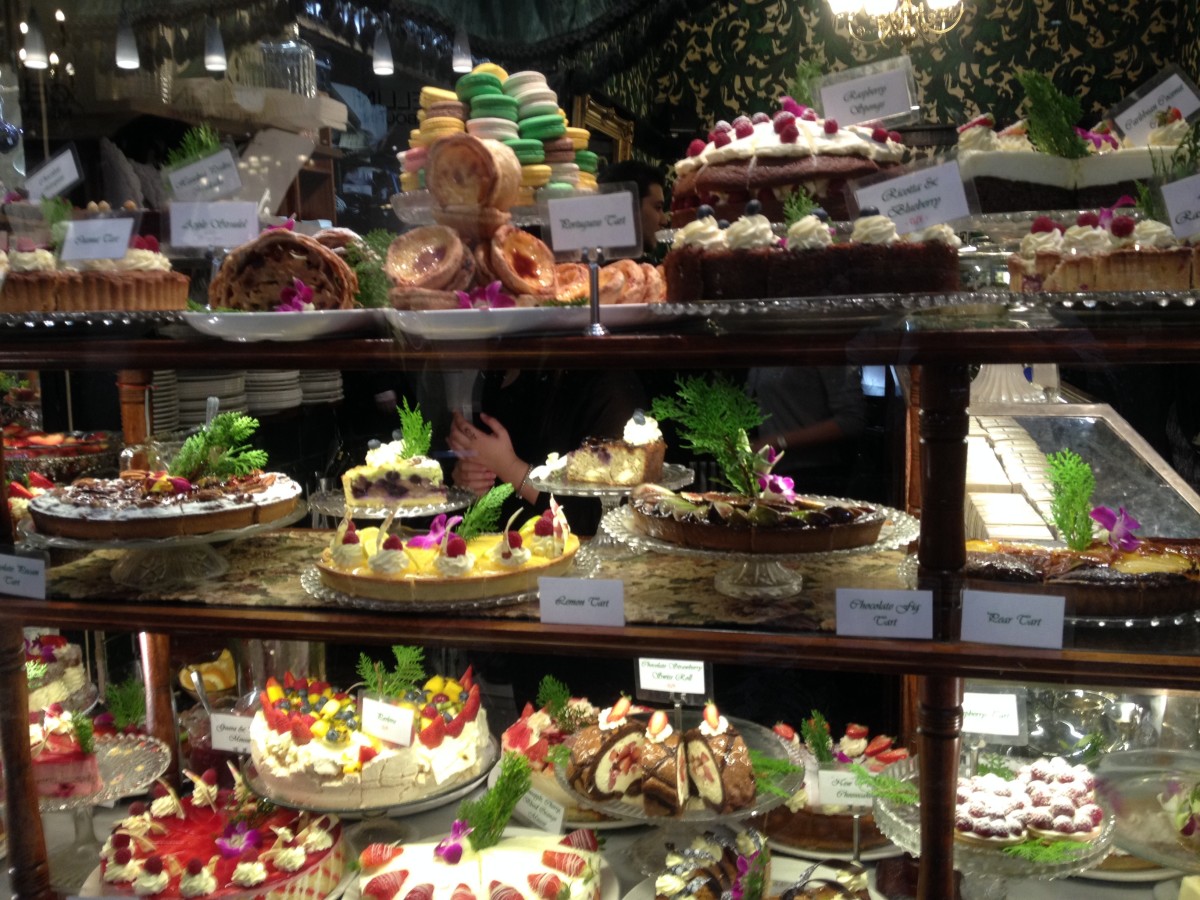 Melbourne, home of coffee and divine cakes