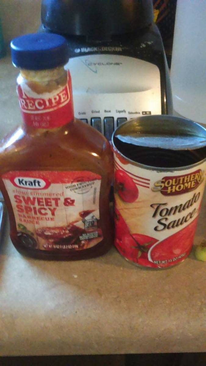 I prefer to use a sweet and spicy BBQ sauce.