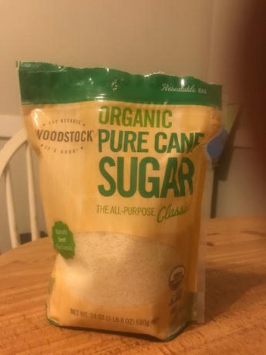Organic cane sugar