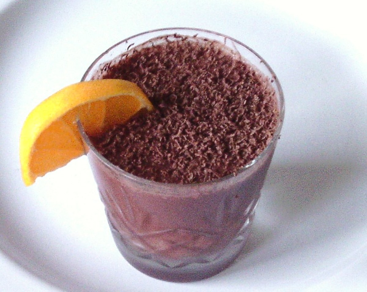 A Nell's Nights of Dark Satin cocktail is a combination of red grapes, dark chocolate and vodka