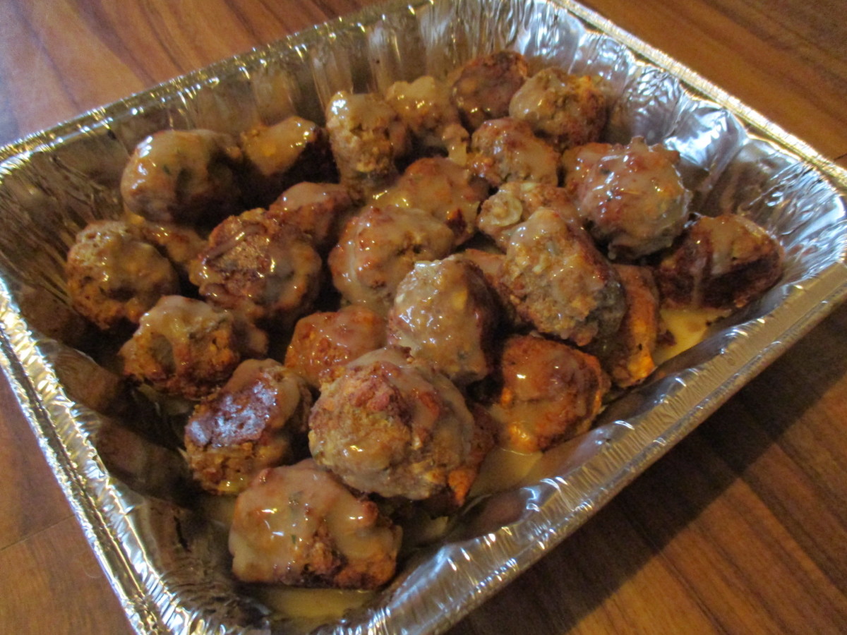 Moms Cooking Turkey Meatballs From Scratch Delishably