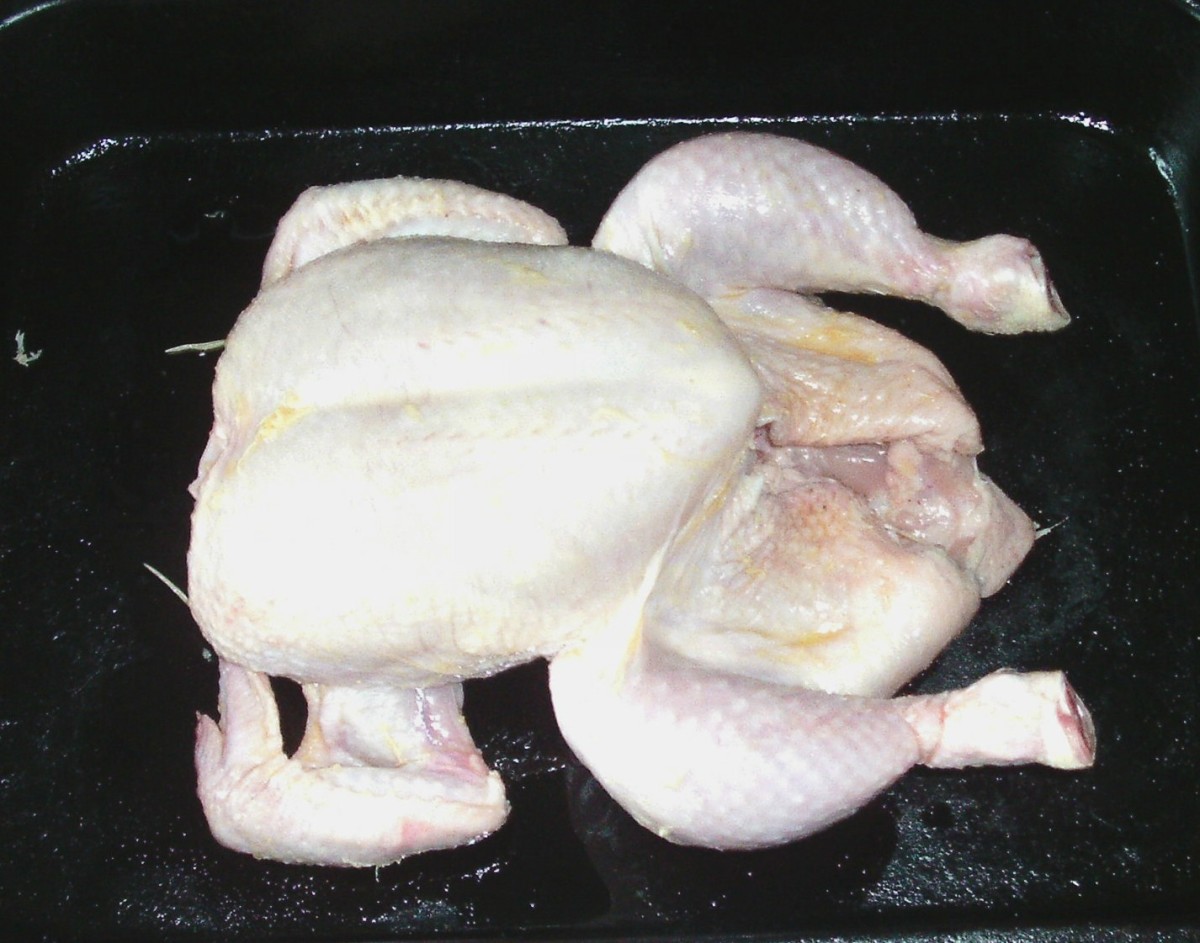 Oven ready chicken