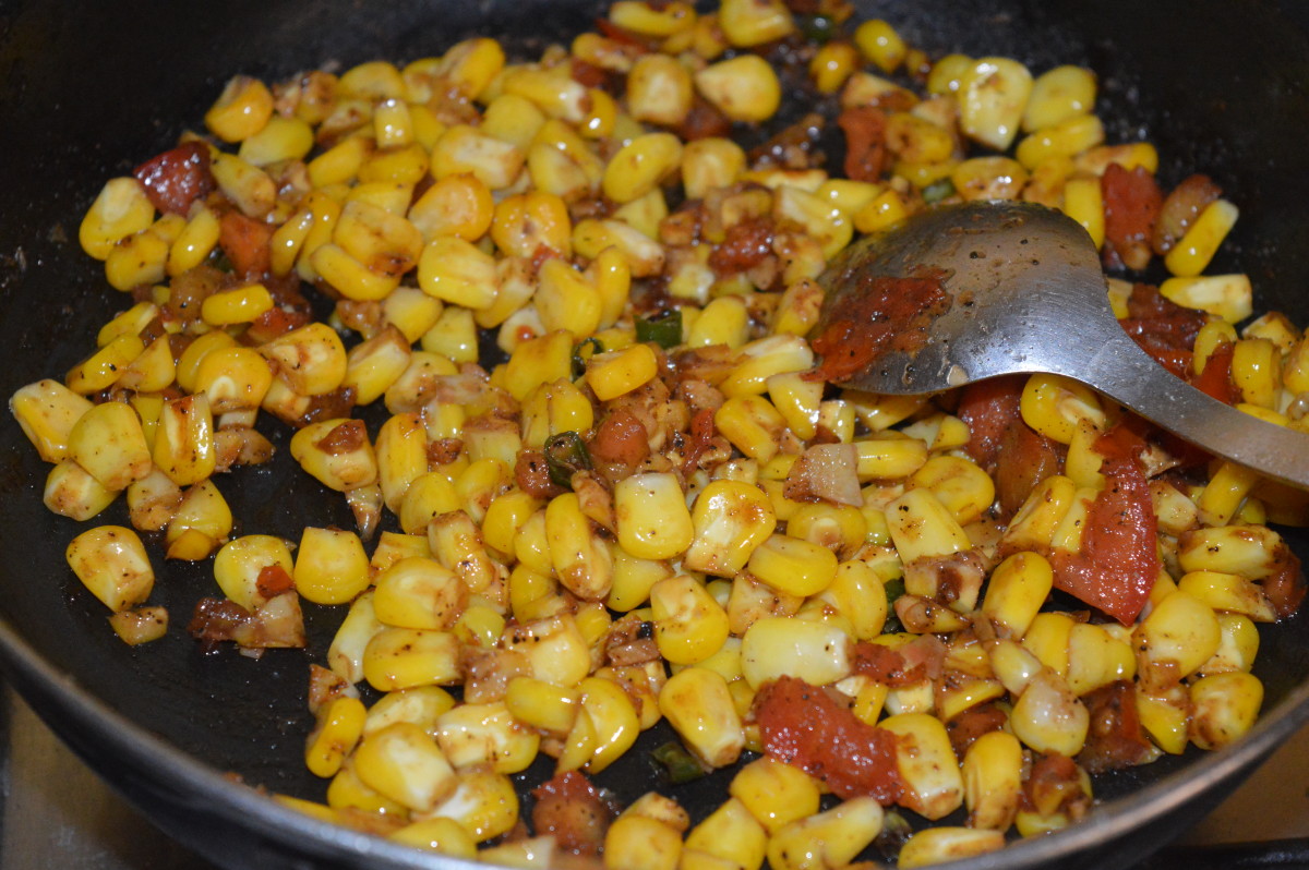12Minute Sweet Corn StirFry Recipe Delishably