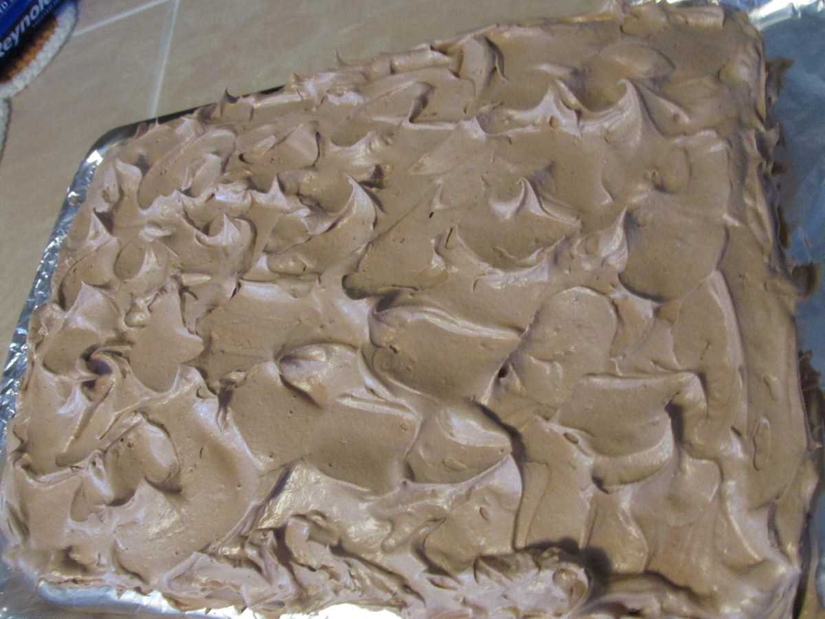 A Top View of the Frosting