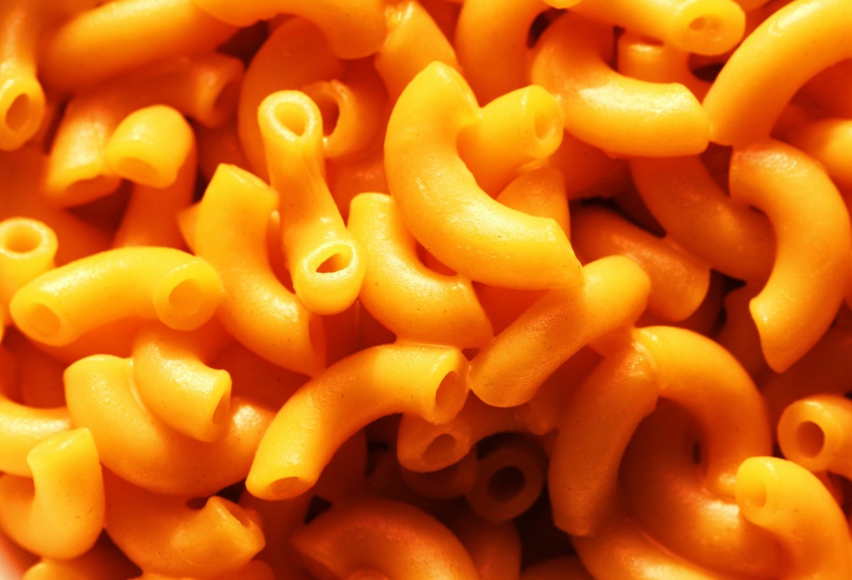 Macaroni and cheese is a childhood favorite.