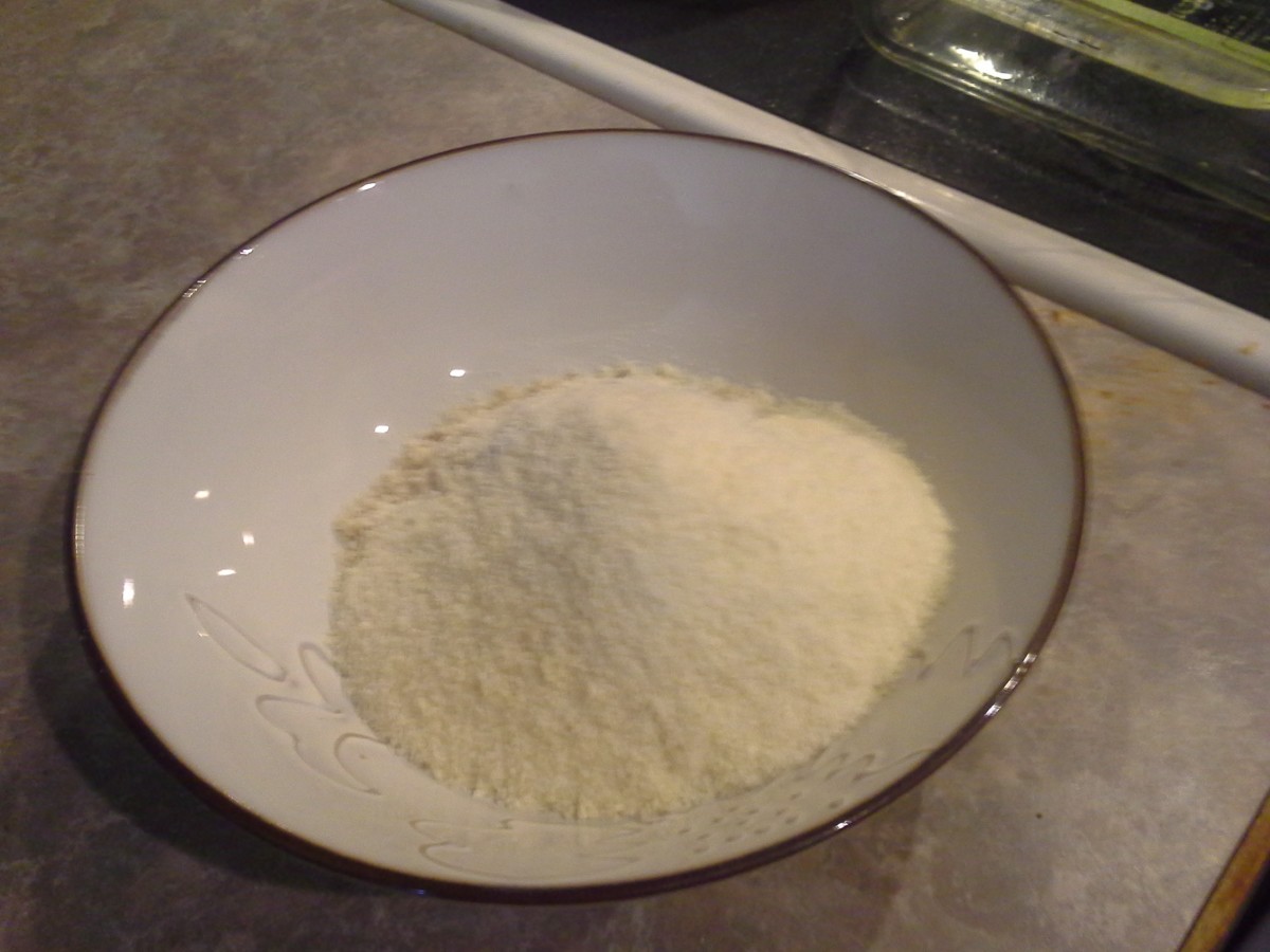 Step Seven: Add in your 1 cup of Parmesan cheese