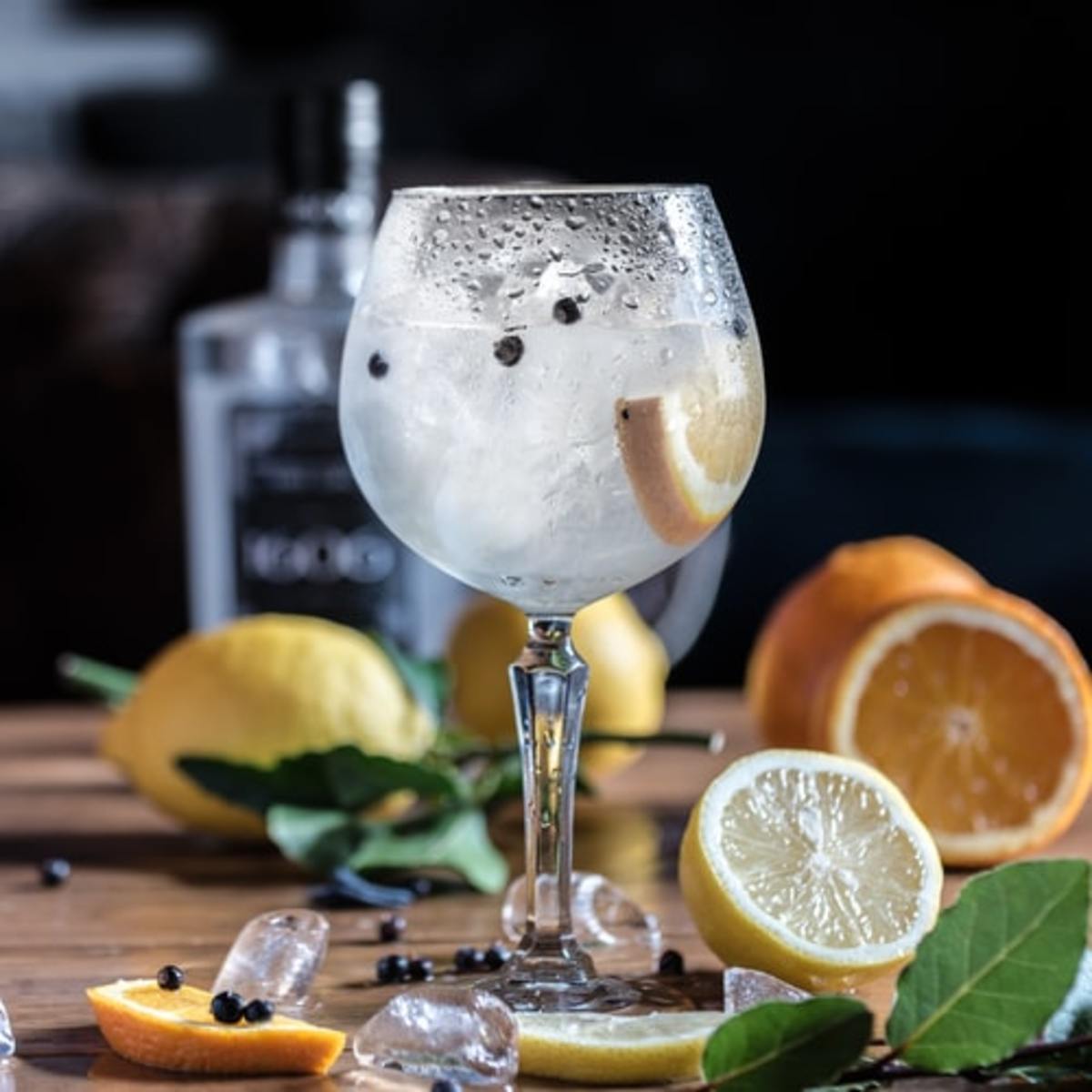 Gin cocktail