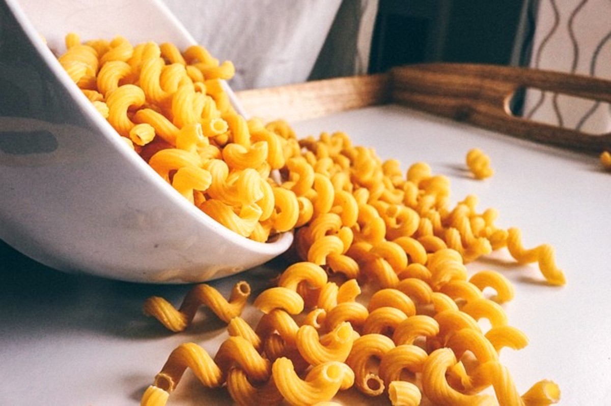 It all starts with basic ingredients. But if you want to give your dish a little twist, cavatappi noodles are a nice change from traditional elbows. 