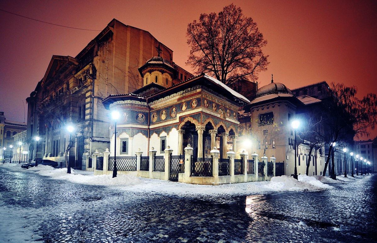 Stavropoleos Monastery, Bucharest, Romania