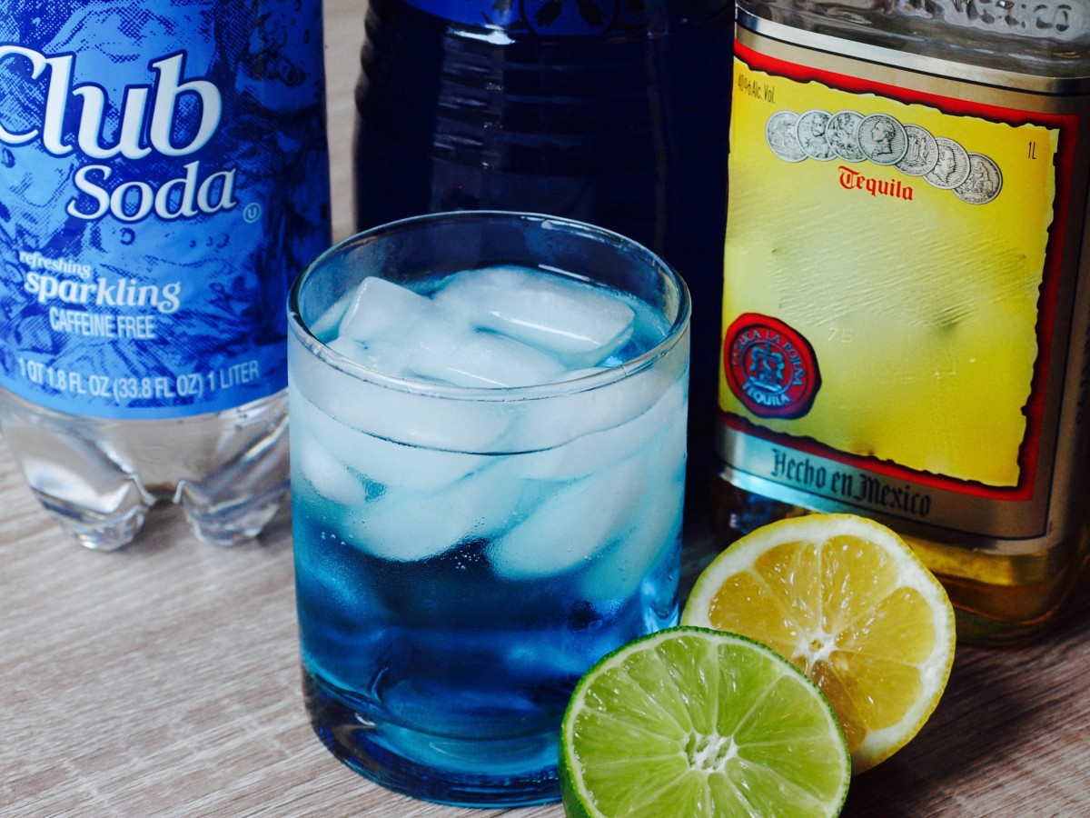 Don't drink too many Blue Diablos—the name says it all. 