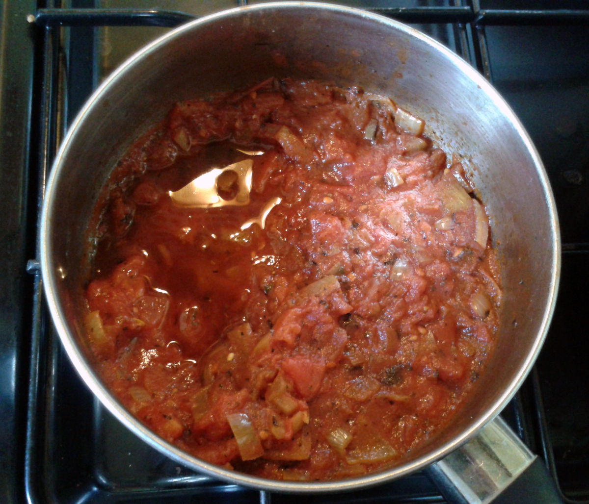 The Finished Tomato Sauce