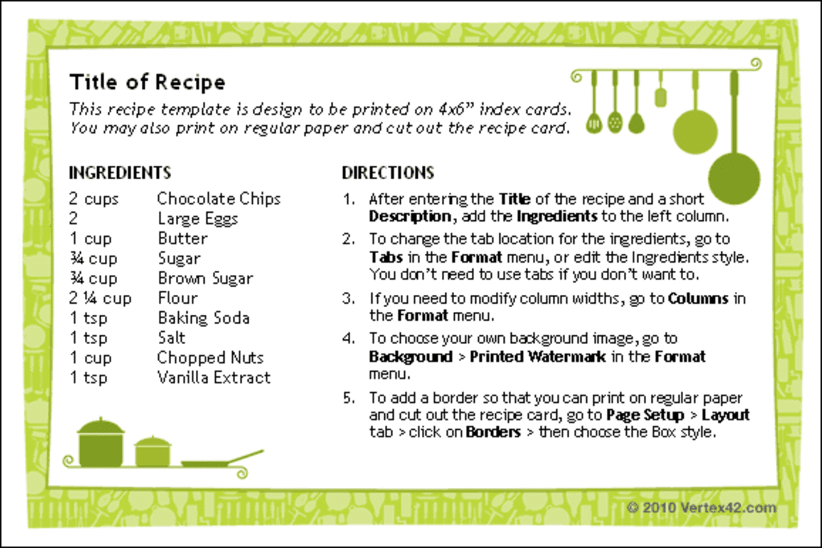 Recipe Book To Write In Your Own Recipes: Create Your Own Recipe