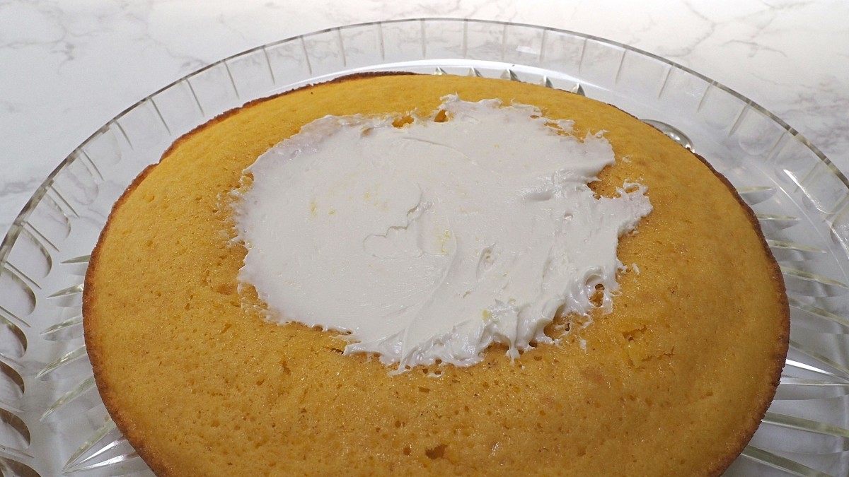 Fill in the empty center with fruit, frosting, icing, cream, and/or cream cheese.