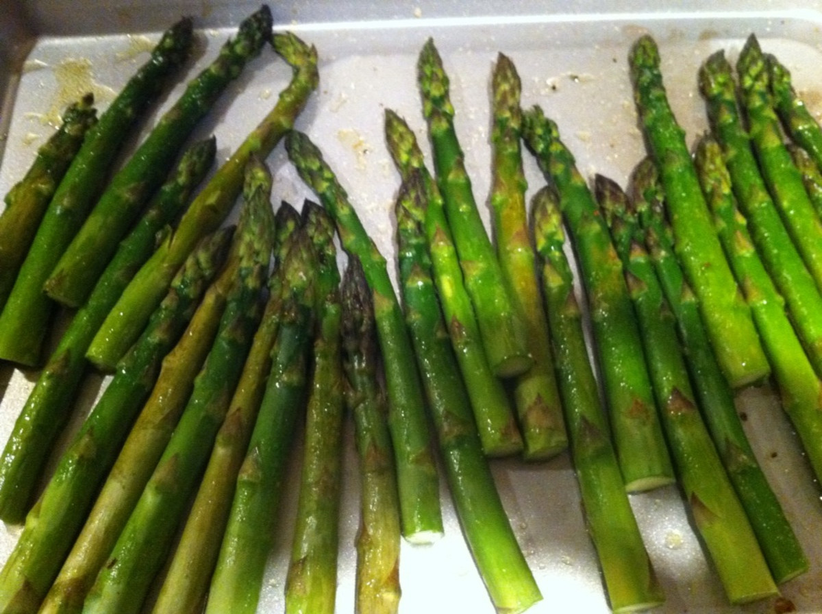 Easy Gourmet OvenRoasted Asparagus Recipe Delishably