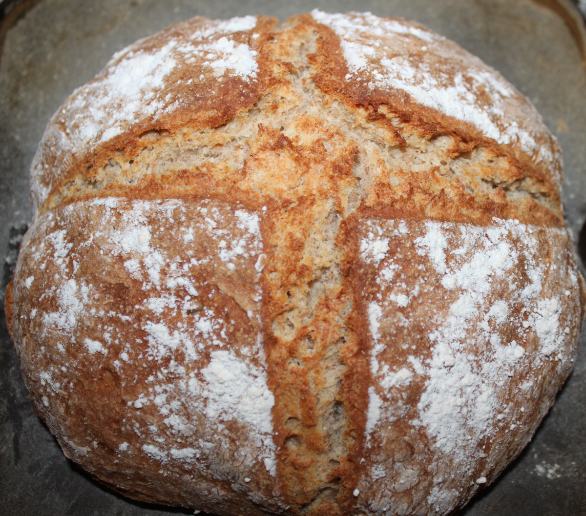 Step five: Enjoy! Now this is a perfect-looking loaf!