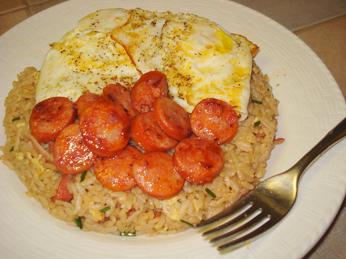 There is seriously NOTHING better than island-style breakfasts with fried rice!