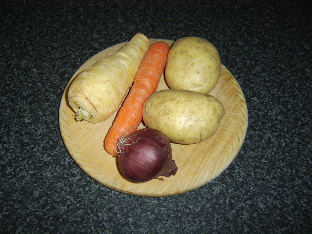 cooking parsnips