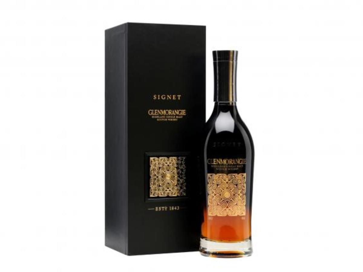 Glenmorangie Signet. Probably the most decadent whisky I've listed. I love to have a bottle of this around at Christmas for a special treat. The finish really is excellent, with a lingering dry fruitiness to savor.