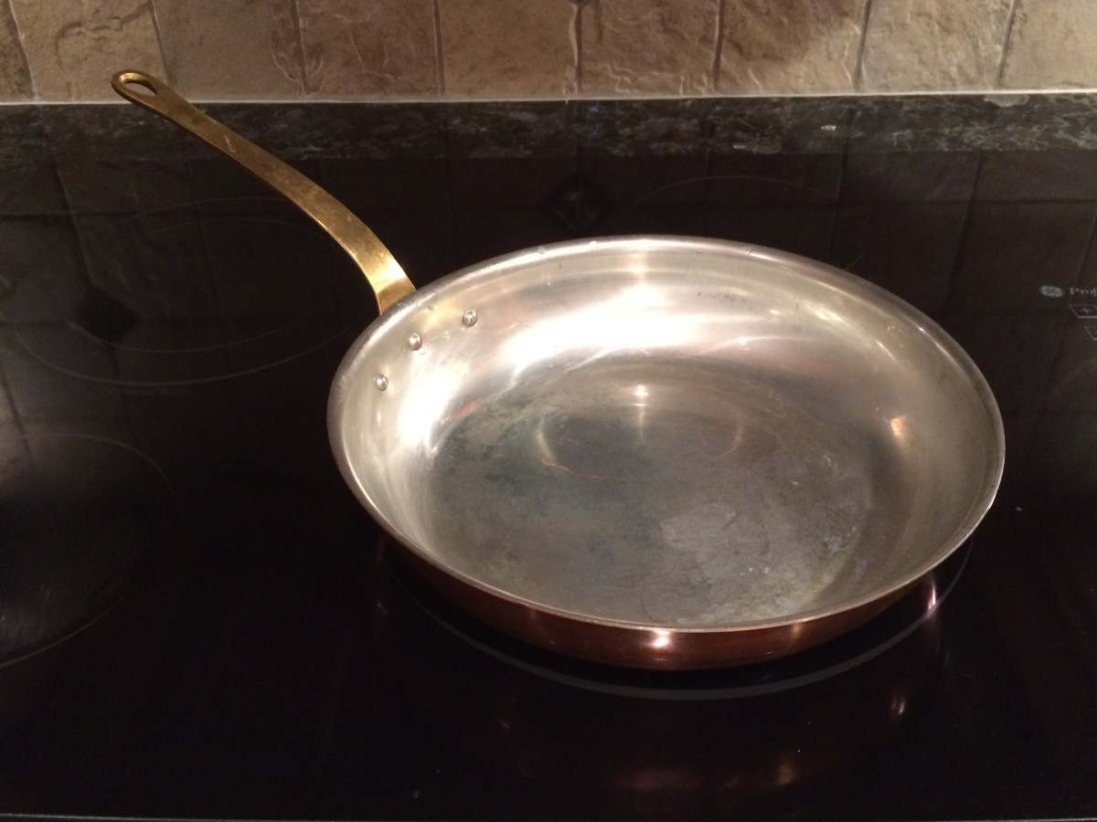 My copper plated sauce pan gets lots of use
