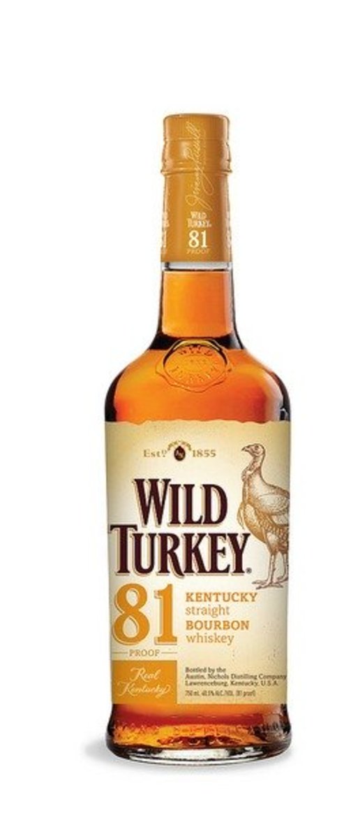 Wild Turkey 81-proof is a flavorsome drink with a smokey taste and a delicious punch.