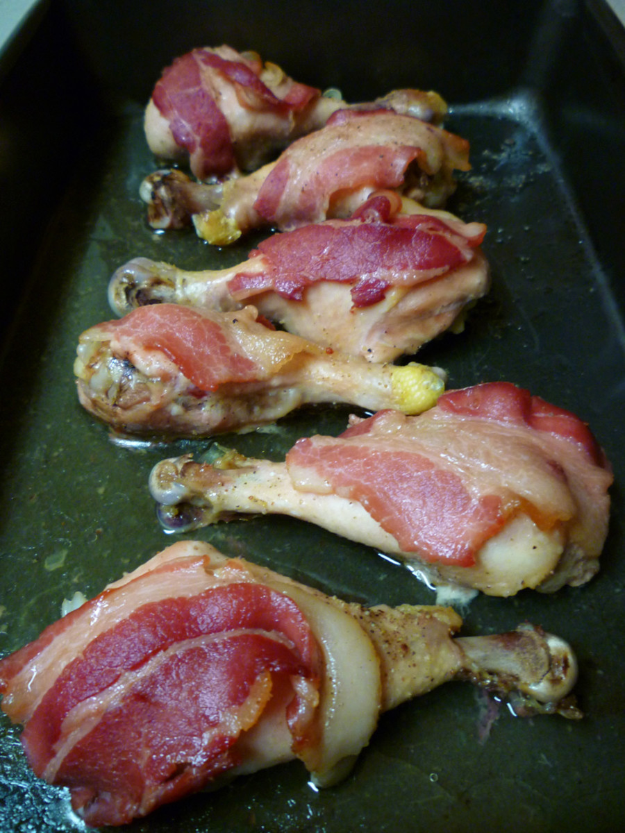 Wrap the chicken in bacon!