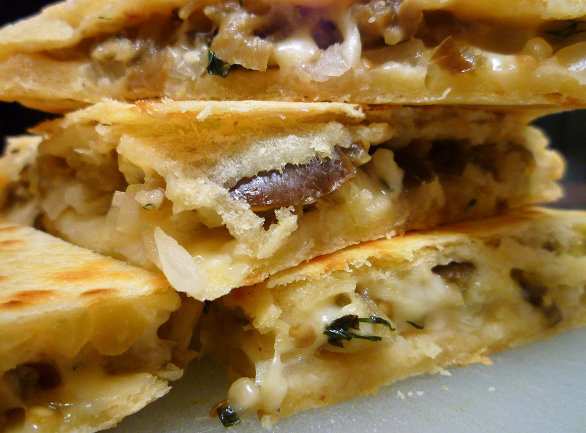 Best Vegetarian Eggplant Quesadilla Recipe Delishably
