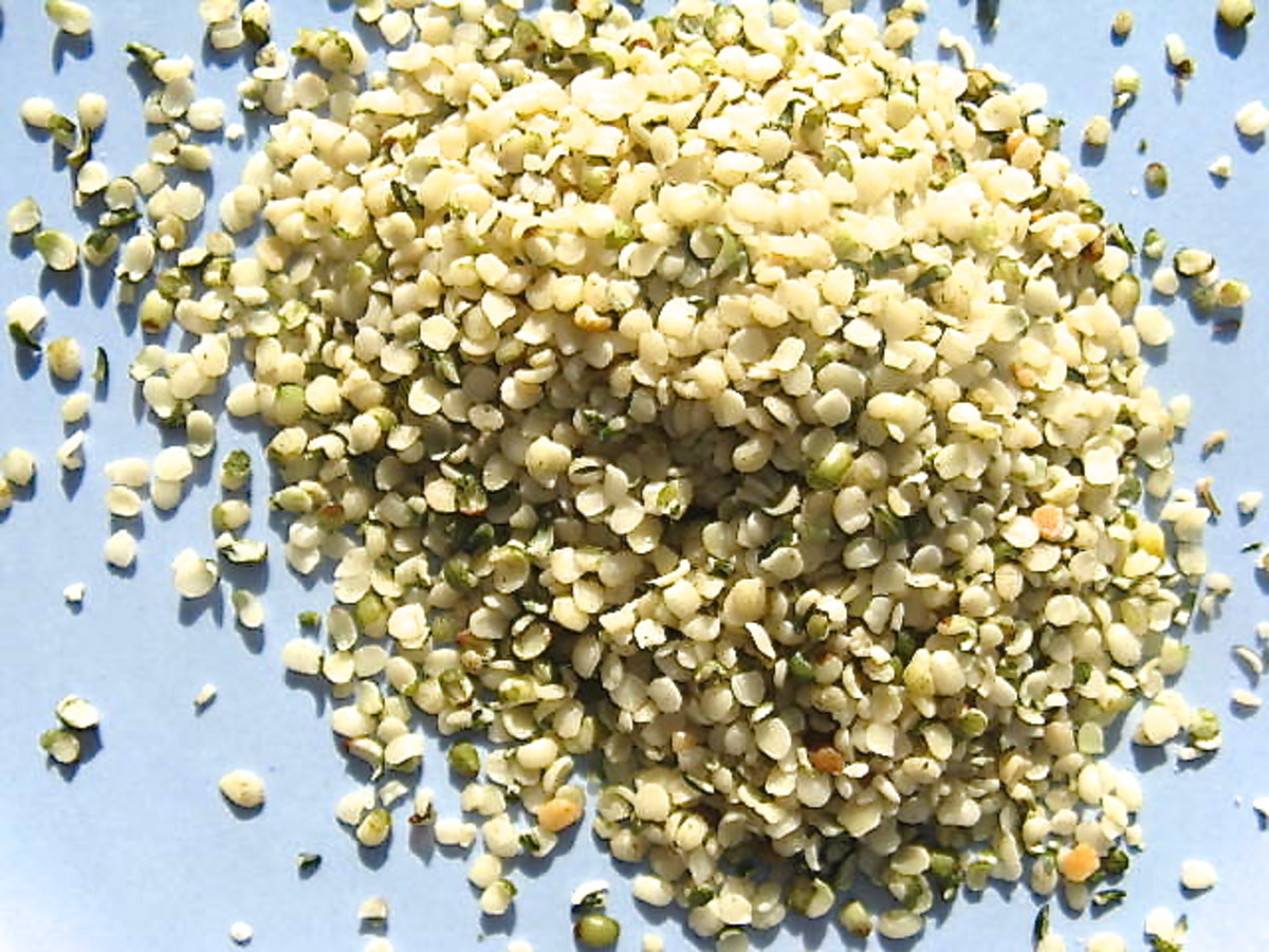 Non-dairy milk made from hemp seeds contains healthy omega-3 fatty acids and protein.