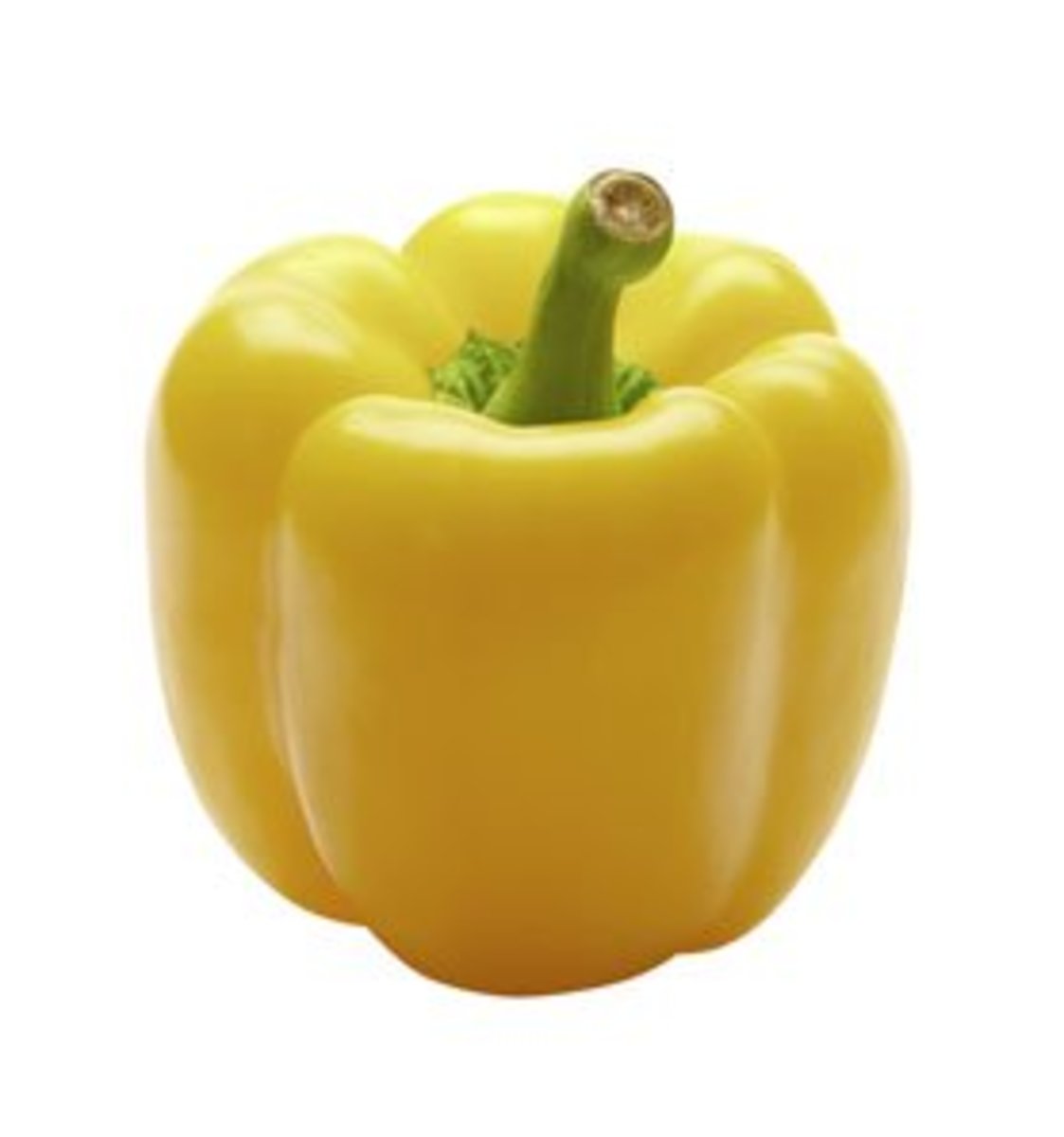 Yellow bell peppers are good plain or cooked.