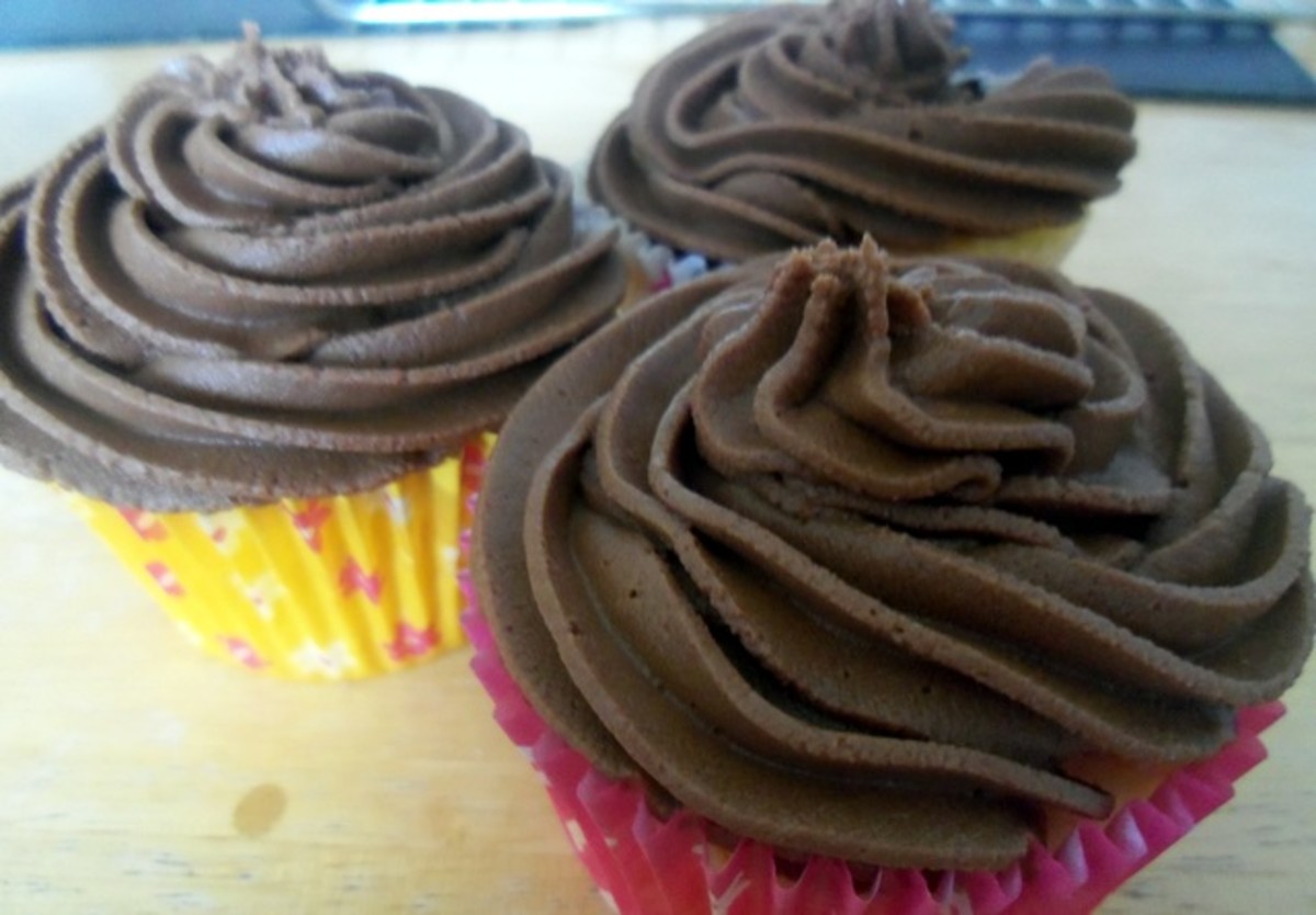 Delicious chocolate frosting for cakes.