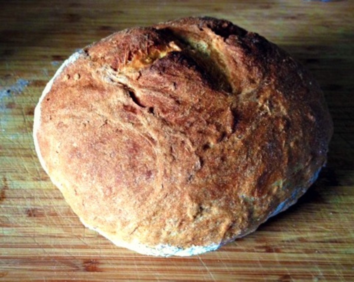 Rustic bread is cheap, healthy, and easy to make with ingredients you already have in your kitchen.