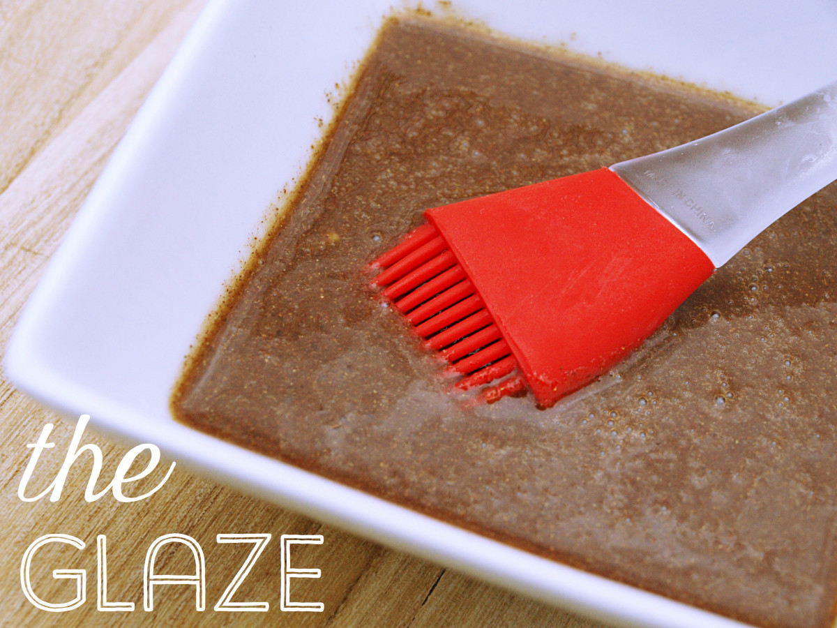 Use all of the glaze—no point wasting it!