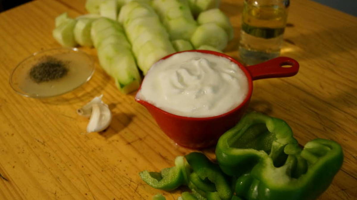 Fresh ingredients are also key to a great cold cucumber soup.