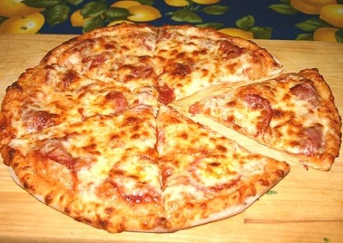 Tuna pizza