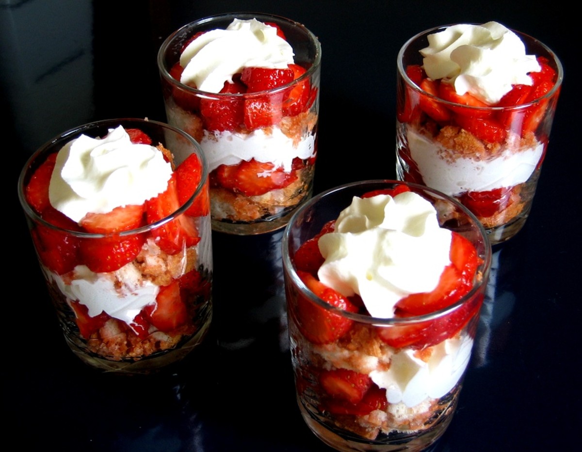 More individual trifle desserts!