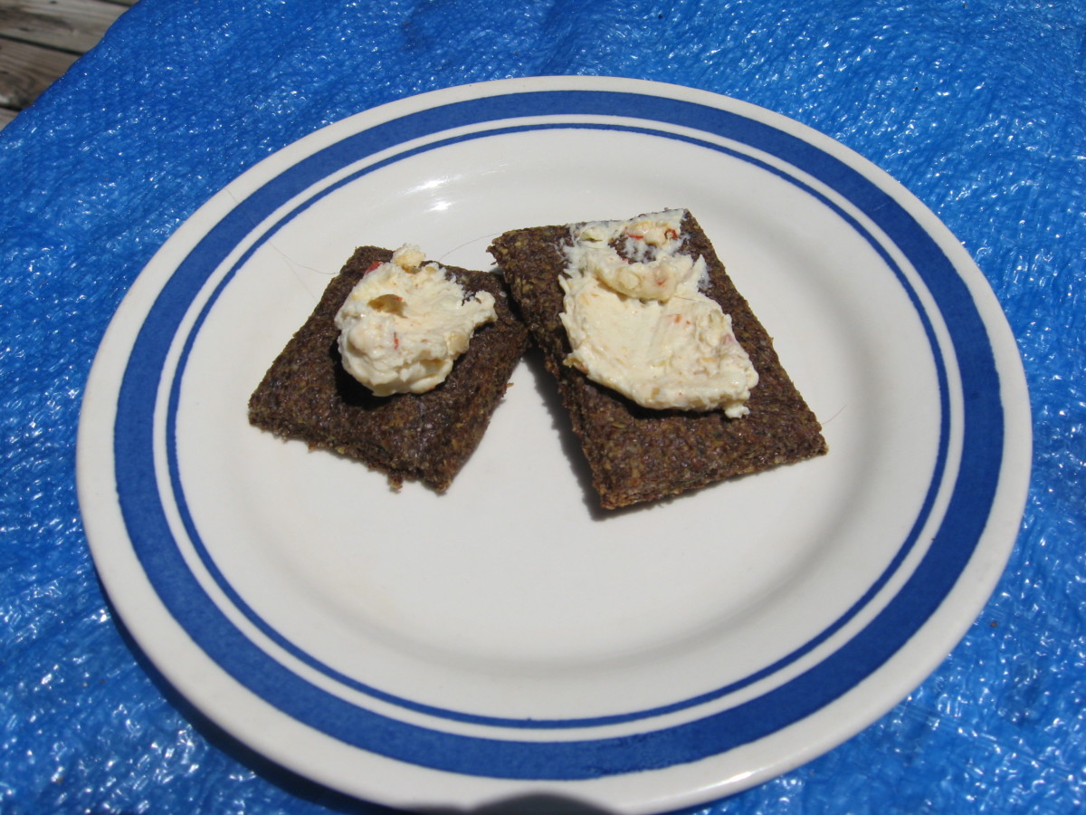 Try my cracker recipe with homemade cheese spread!