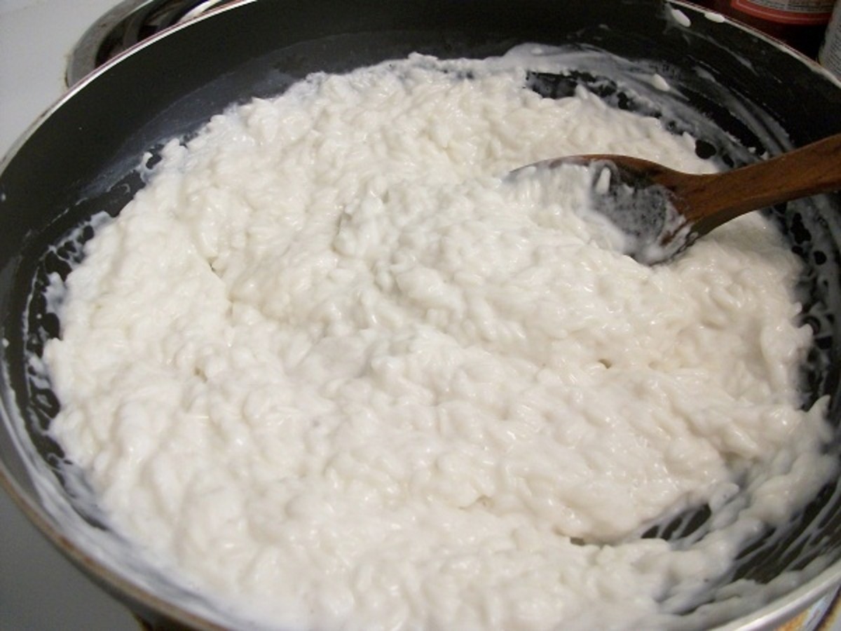 The Coconut Sticky Rice is Ready!