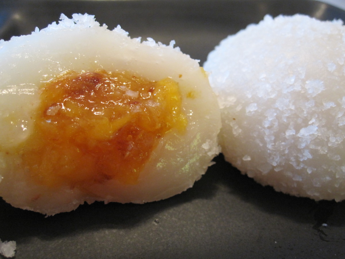Making Gluten Free Coconut And Tropical Peach Mochi Desserts Delishably Food And Drink