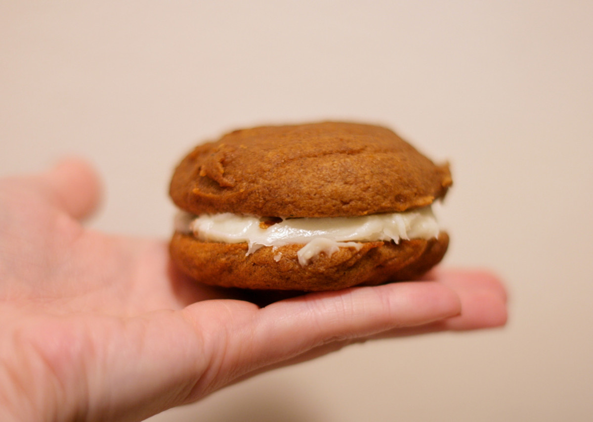 ..and Some Like 'Em Small (a Small Pumpkin Whoopie Pie)