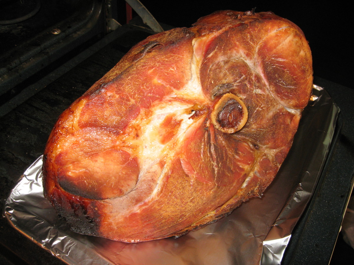 Cooking smoked ham