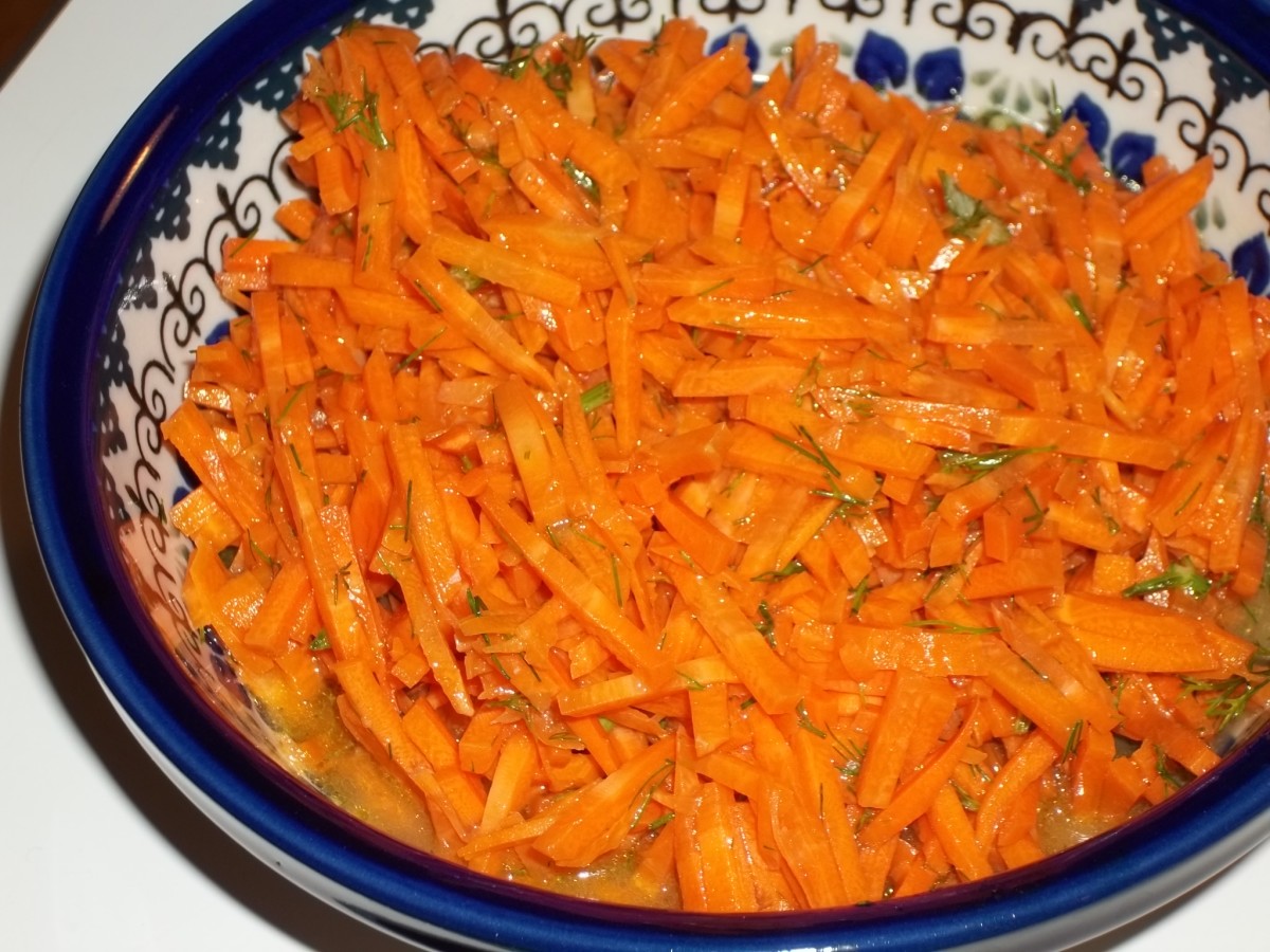German carrot salad.